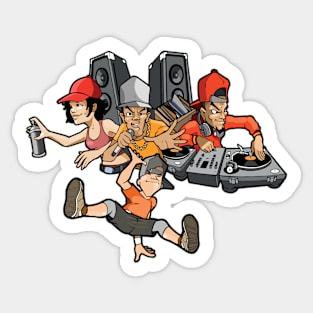 BBOYS HIP HOP CULTURE Sticker